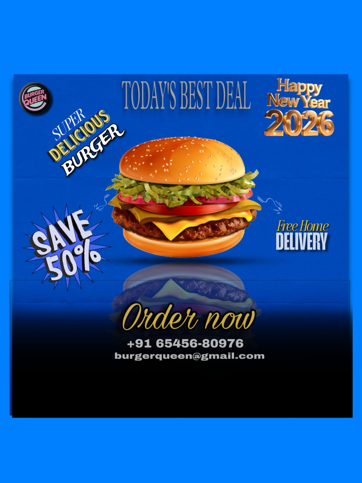 Burger Poster
